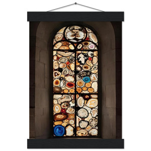 Sigmar Polke  AHATFENSTER 2009 4 Museum-Quality Matte Paper Poster with Hanger