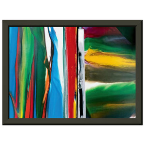 Paul Jenkins  Phenomena Astral Tundra Premium Metal Framed Art Print / Poster