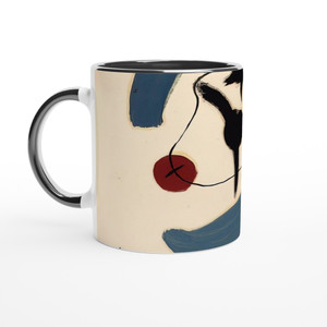 John Ferren - Untitled - 1932 Ceramic Mug with Color Inside