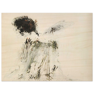 Cy Twombly  Ides of March Wood Print