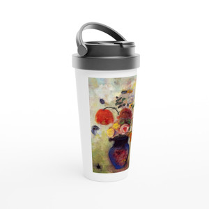 Odilon Redon - BOUQUET OF FLOWERS 3 Travel Mug