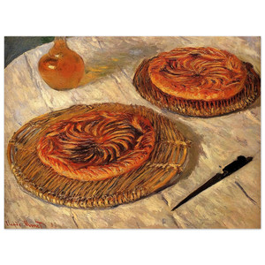 claude monet  The Galettes Aluminum Print