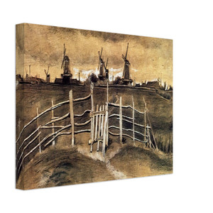 Vincent van Gogh  Windmils at Dordrecht Canvas