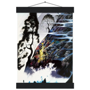 Eyvind Earle  Radient Splendor Museum-Quality Matte Paper Poster with Hanger