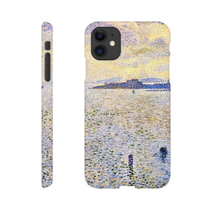 Theo van Rysselberghe - SAILBOATS AND ESTUARY 1892 Slim case