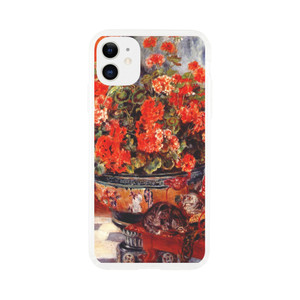 Pierre-Auguste Renoir - Geraniums and Cats Clear case