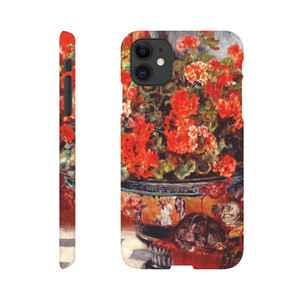 Pierre-Auguste Renoir - Geraniums and Cats Slim case
