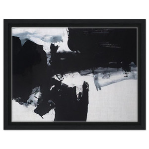 Luis Feito  UNTITLED 1961 3 Framed Canvas