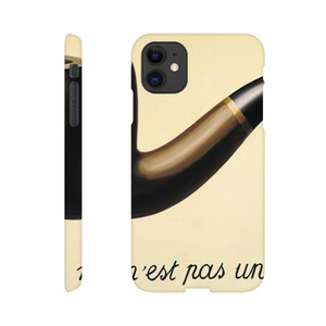 Rene Magritte - THE TREACHERY OF IMAGES THIS IS NOT A PIPE 1948 Slim case