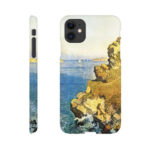 Theo van Rysselberghe - THE POINTE DE PER KIRIDEC AT ROSCOFF Slim case