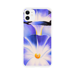 Georgia OKeeffe - Blue Morning Glories Clear case