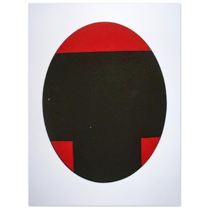 Leon Polk Smith  Big T  Hard Edge Painting Aluminum Print