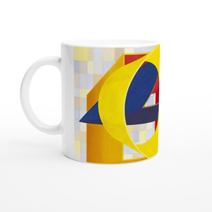 Al Held - Prime Moments II Ceramic Mug