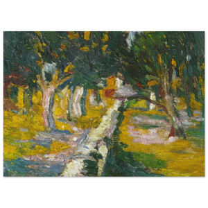 Salvador Dali  ORCHARD AT LLANE CADAQUES 1920 Fine Art Poster / Art Print