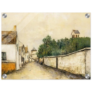 Maurice Utrillo  LANDSCAPE N8 Acrylic Print