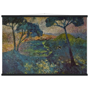 Salvador Dali  THE THREE PINES Museum-Quality Matte Paper Poster with Hanger