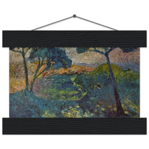 Salvador Dali  THE THREE PINES Museum-Quality Matte Paper Poster with Hanger