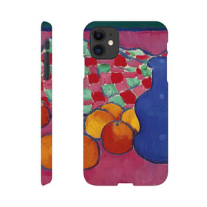 Alexej von Jawlensky - BLAUE VASE MIT ORANGEN 1908 Slim case