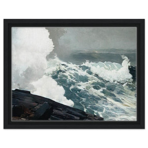 Winslow Homer  NORTHEASTER Framed Canvas