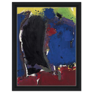 Al Held  Composition N1 Framed Canvas