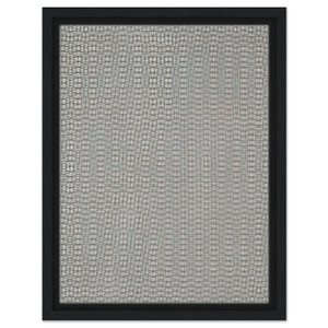 Francois Morellet  3 grillages superposes 0 15 15  1959 Framed Canvas