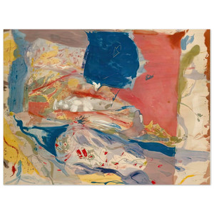 Helen Frankenthaler  Lorelei 1957 Wood Print