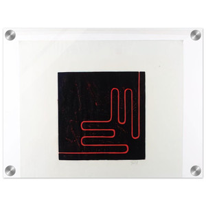 Donald Judd  Untitled Print  1978 Acrylic Print