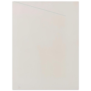 Robert Ryman  Blue Line  Minimalism Aluminum Print