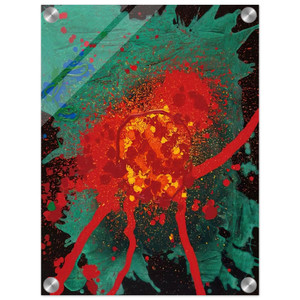 John Hoyland  Blood Feud  28807  2007 Acrylic Print