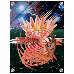 James Rosenquist  Welcome to the Water Planet Acrylic Print