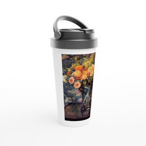 Theo van Rysselberghe - VASE OF FLOWERS N2 Travel Mug