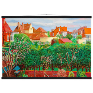 David Hockney  David Hockney N7 Museum-Quality Matte Paper Poster with Hanger