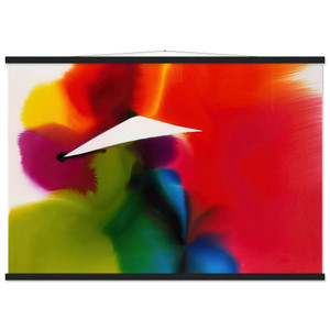 Paul Jenkins Phenomena French West Indies Color Field Matte Poster with Hanger