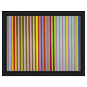 Gene Davis  Apricot Ripple  1968 Framed Canvas