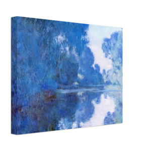 claude monet  Morning on the Seine Canvas