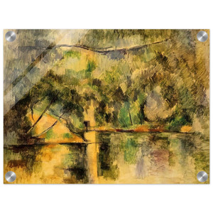 Paul Cezanne  Reflections in the Water Acrylic Print