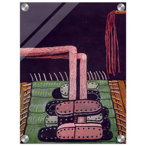 Philip Guston  GREEN RUG Acrylic Print