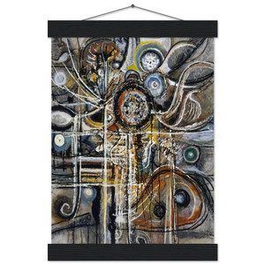 Richard PousetteDart  The Center Museum-Quality Matte Paper Poster with Hanger