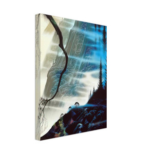 Eyvind Earle  Sea Cliffs and Redwoods Canvas