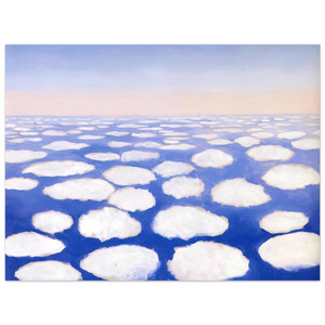 Georgia OKeeffe  Above the Clouds I Aluminum Print