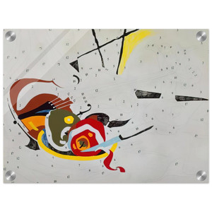 Andy Warhol  Do It Yourself  Violin  Acrylic Print