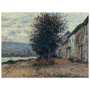 claude monet  The Banks of the Seine N1 Wood Print