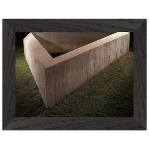 Donald Judd  Untitled Adelaide  1975 Premium Wooden Framed Art Print / Poster
