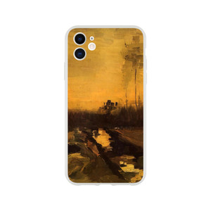 Vincent van Gogh - Landscape at Dusk Flexi case
