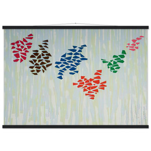 Robert Goodnough Untitled 1976 N1 Museum Quality Matte Poster with Hanger