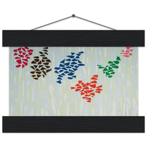 Robert Goodnough Untitled 1976 N1 Museum Quality Matte Poster with Hanger