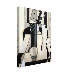 Juan Gris  STILL LIFE WITH GUITAR 1913 Canvas