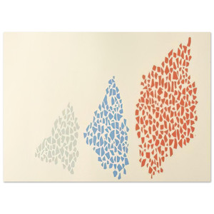 Robert Goodnough Red Blue and Grey PostPainterly Abstraction Fine Art Print
