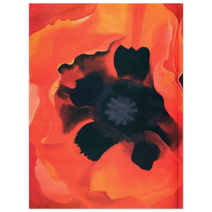 Georgia OKeeffe  Poppy 2 Wood Print