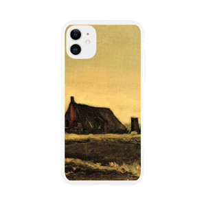 Vincent van Gogh - Cottages N2 Clear case